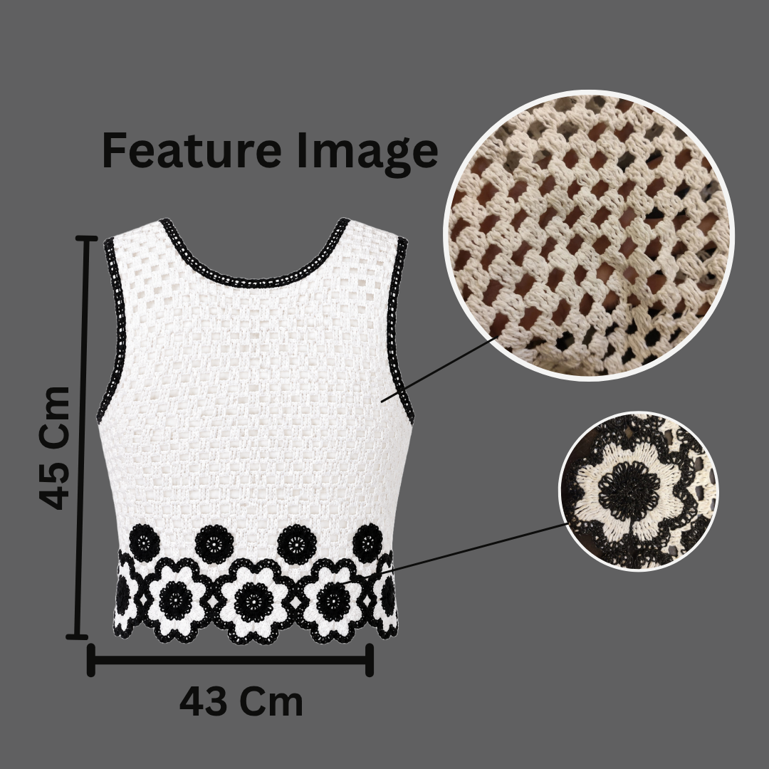 Crochet Top  For Women